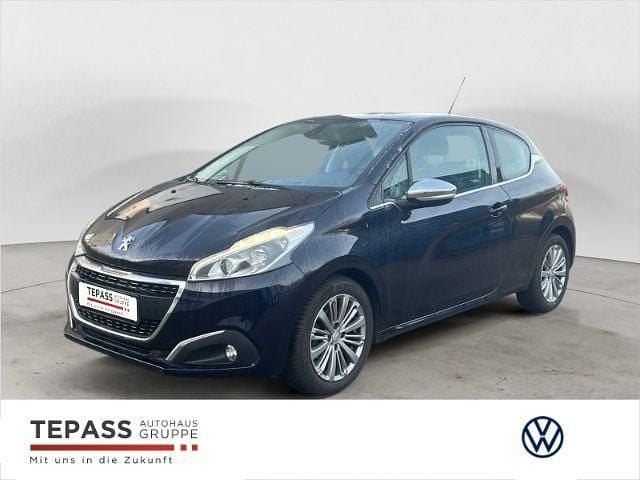 Blau Gebraucht 2015 Peugeot 208 Allure Kleinwagen | 7.490 € (Fairer Preis) - Bild 1/4