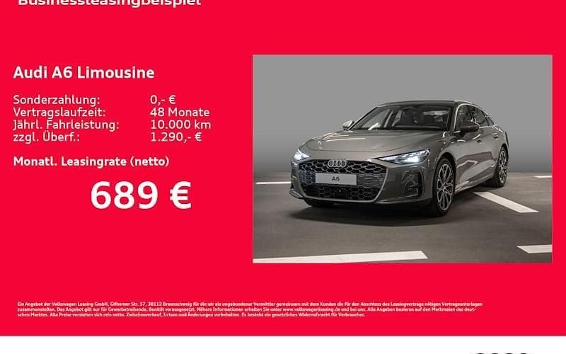 Grau Neu 2025 Audi A6 Ambiente Limousine | 65.426 € (Superpreis) - Bild 1/4