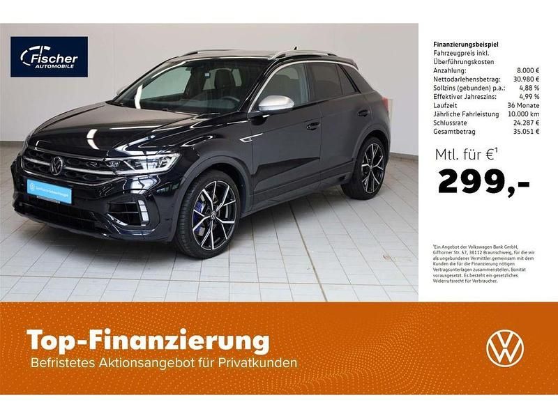 Schwarz Gebraucht 2023 VW T-Roc R SUV | 38.980 € (Etwas zu teuer) - Bild 1/4