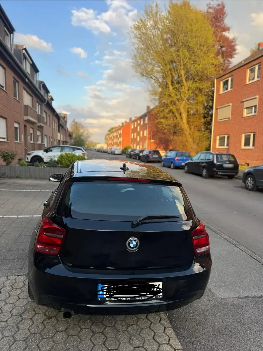 Brugt BMW 116 136 HK (100 kW) 2014 Sort Hatchback