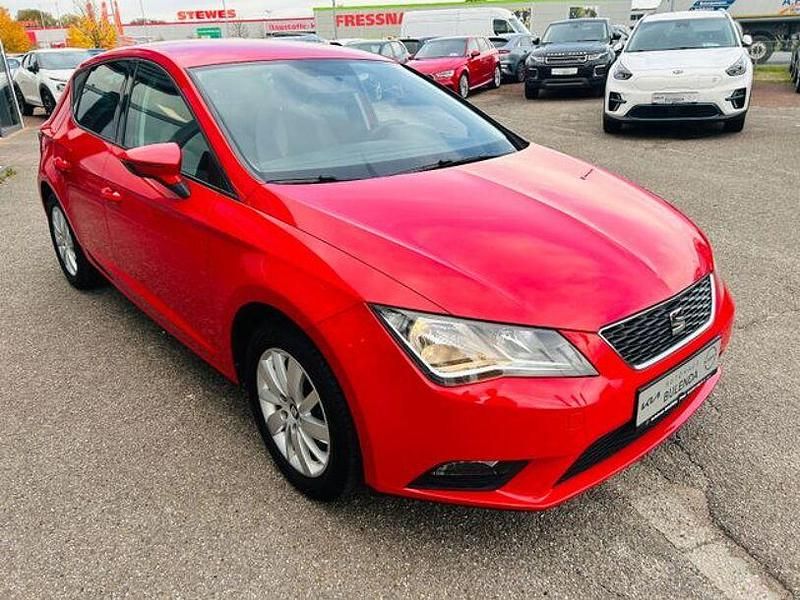 Usata Seat Leon Reference 86 CV (63 kW) 2016 Rosso Berlina