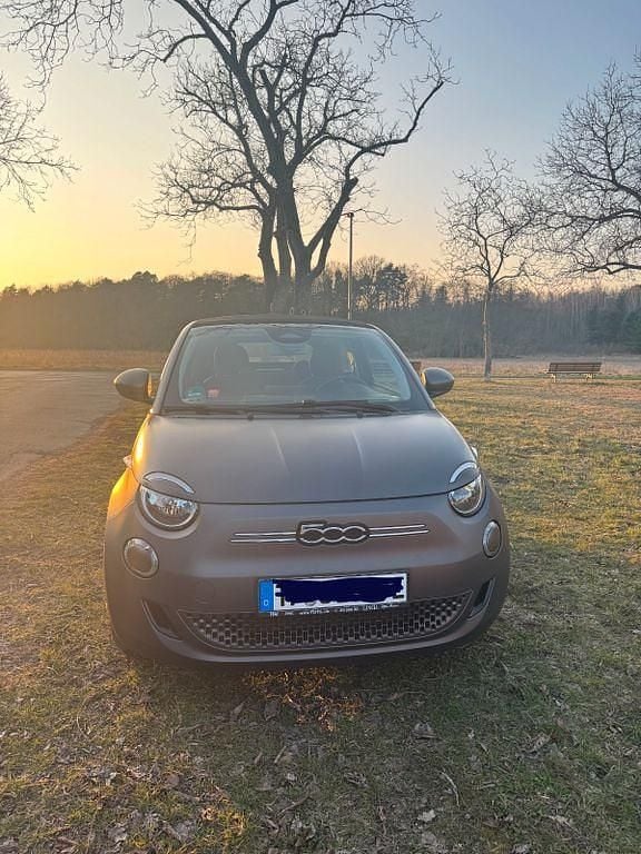 Gebraucht Fiat 500e Red 42 kW (58 PS) 2021 Grau Cabrio