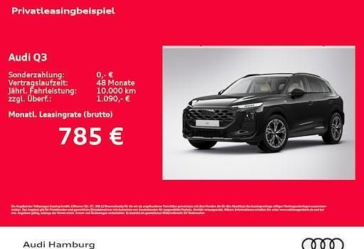 Neu Audi Q3 Ambiente 204 PS (150 kW) 2026 Schwarz SUV