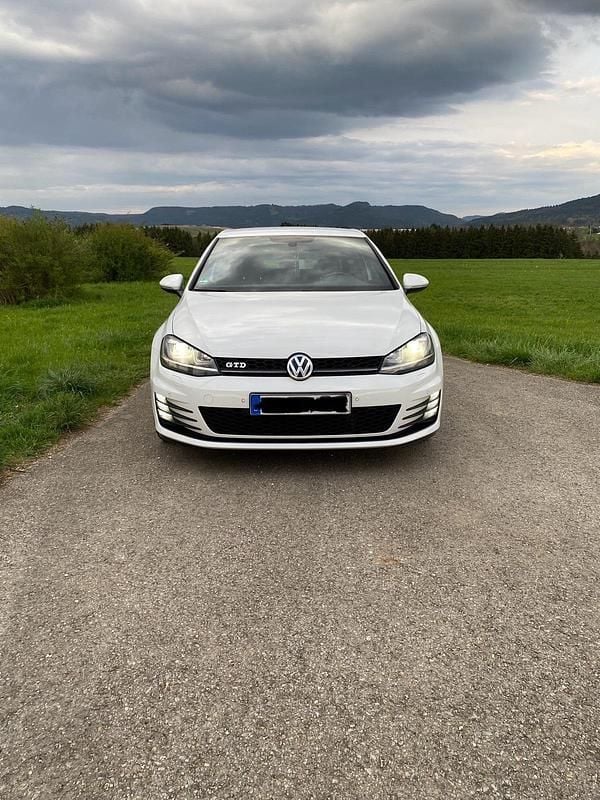 Gebraucht VW Golf GTD 184 PS (135 kW) 2014 Weiß Coupé