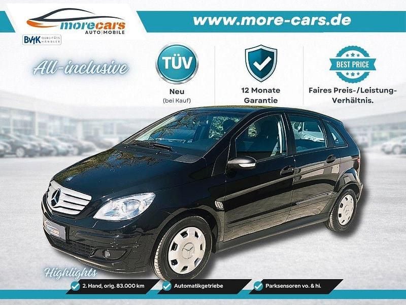 Używany Mercedes B170 116 KM (85 kW) 2007 Czarny Minivan