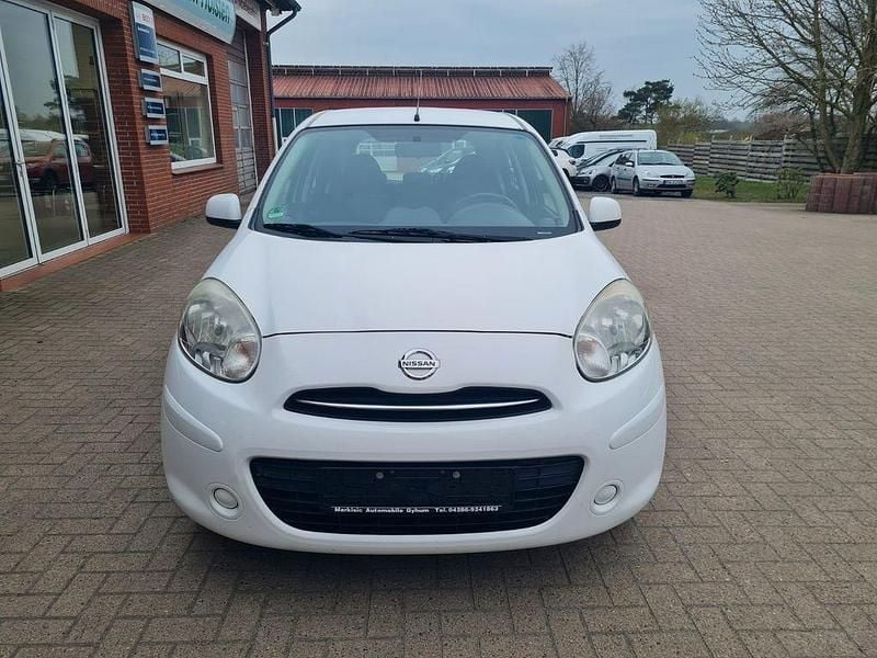 Gebraucht Nissan Micra Visia 80 PS (58 kW) 2012 Weiß Kleinwagen