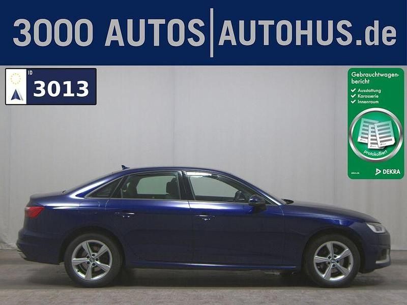 Blau Gebraucht 2019 Audi A4 Advanced Limousine | 18.480 € (Guter Preis) - Bild 1/4