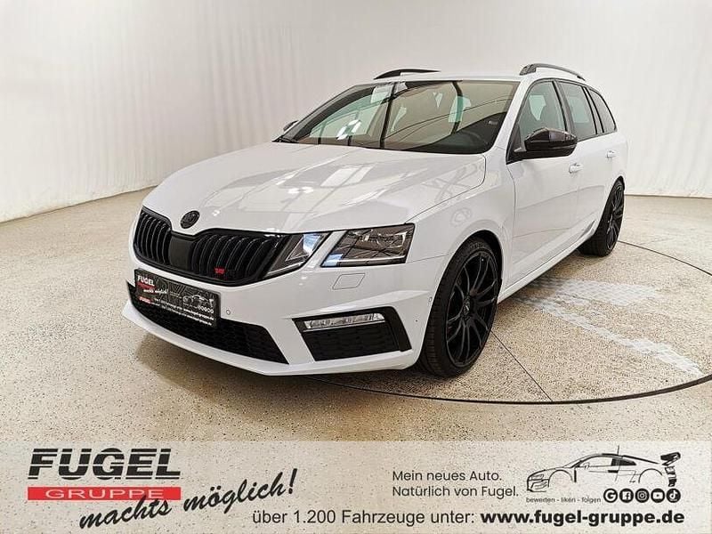 Gebraucht Skoda Octavia RS 230 PS (169 kW) 2018 Moonweiss metallic Kombi
