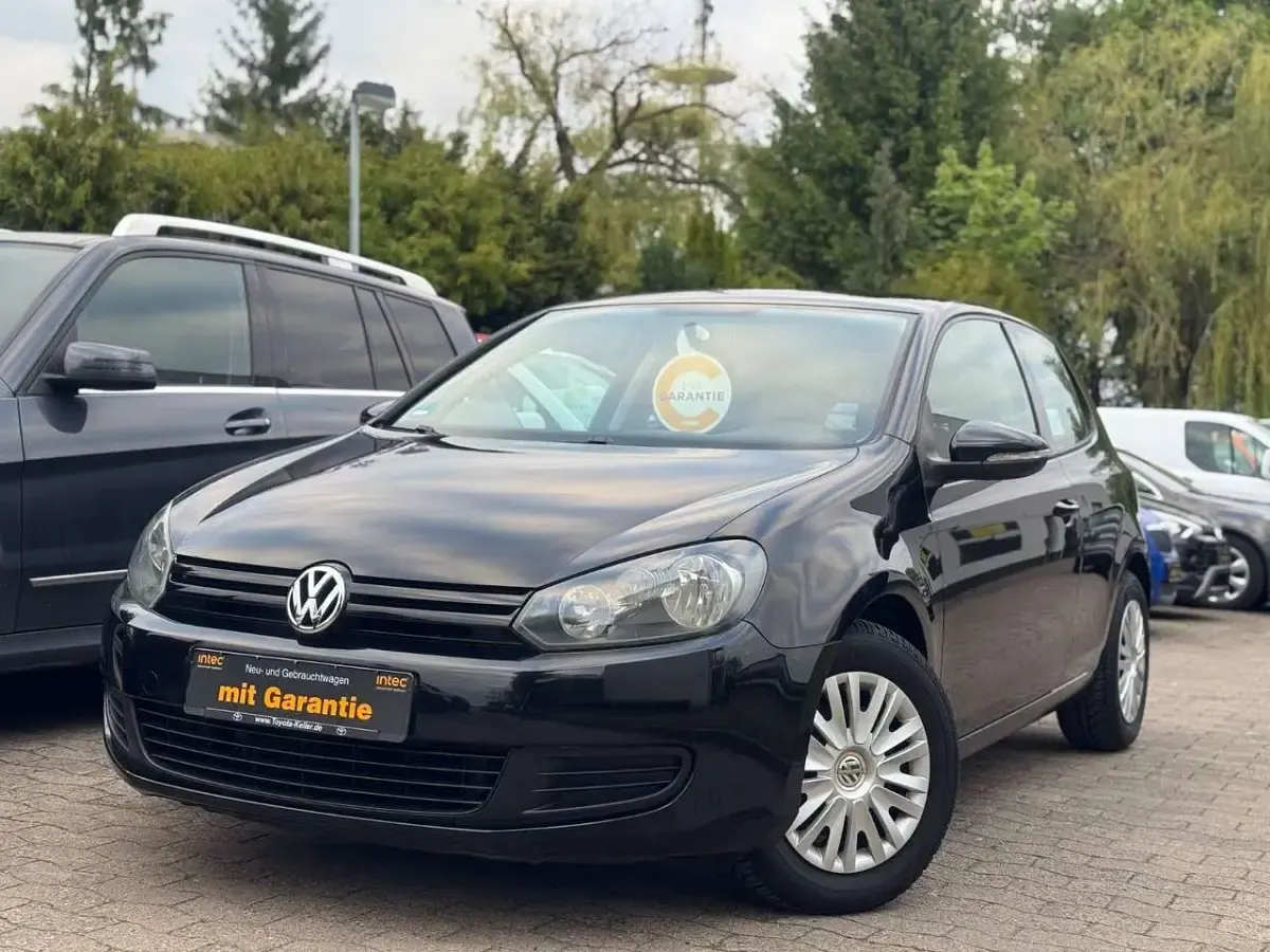 Gebraucht VW Golf VI 80 PS (58 kW) 2009 Deep black perleffekt Kleinwagen