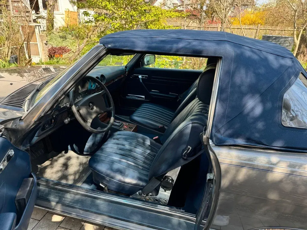 Gebraucht Mercedes SL380 204 PS (150 kW) 1984 Grau Cabrio