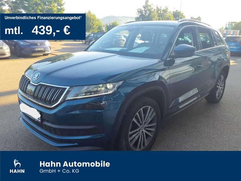 Lavablau metallic Gebraucht 2021 Skoda Kodiaq LAURIN & KLEMENT SUV | 34.830 € (Fairer Preis) - Bild 1/3