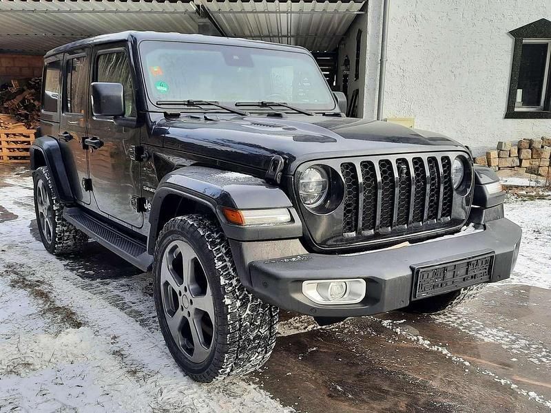 Gebraucht Jeep Wrangler Sahara 379 PS (278 kW) 2021 Schwarz SUV