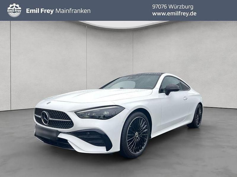 Weiß Gebraucht 2024 Mercedes CLE200 AMG Coupé | 48.900 € (Guter Preis) - Bild 1/4