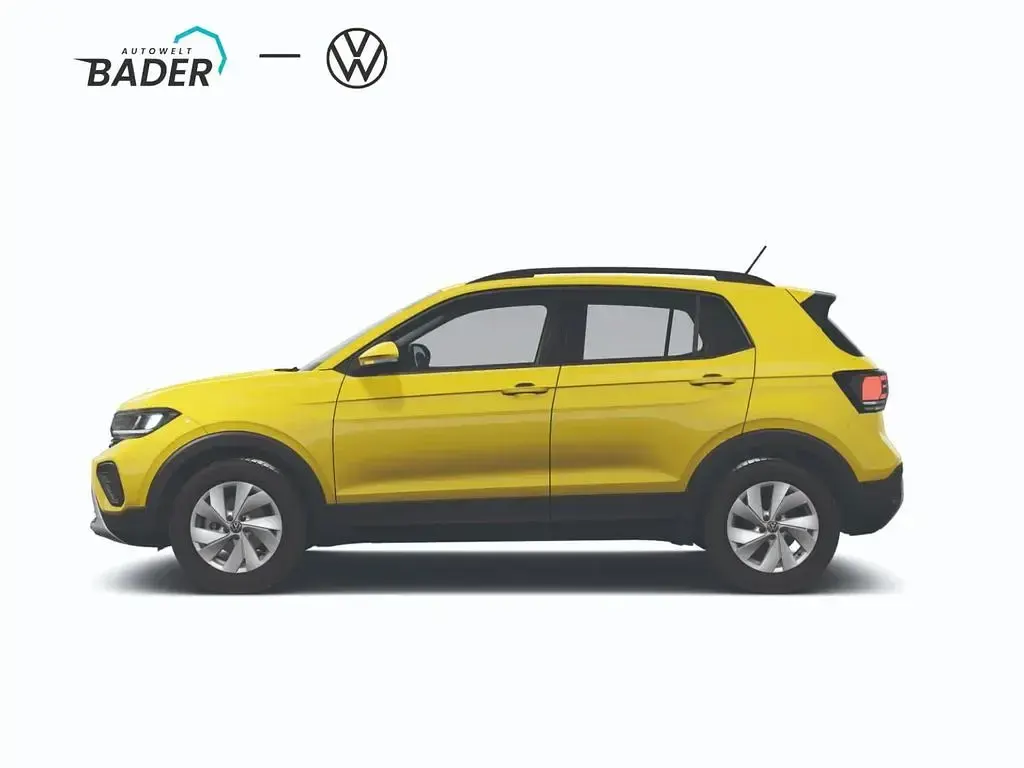 Neu VW T-Cross Life 95 PS (69 kW) 2025 Gelb SUV