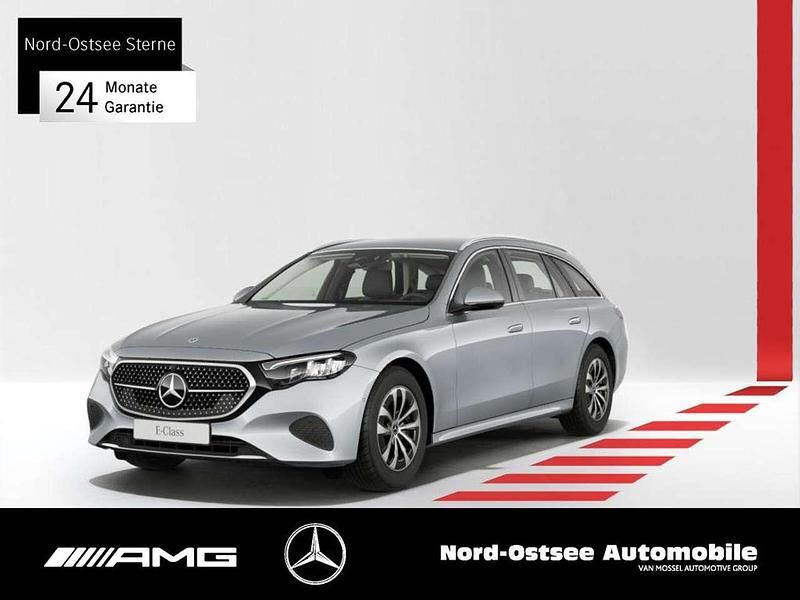 Metalliclack hightechsilber Gebraucht 2024 Mercedes E220 Avantgarde Kombi | 45.290 € (Superpreis) - Bild 1/3