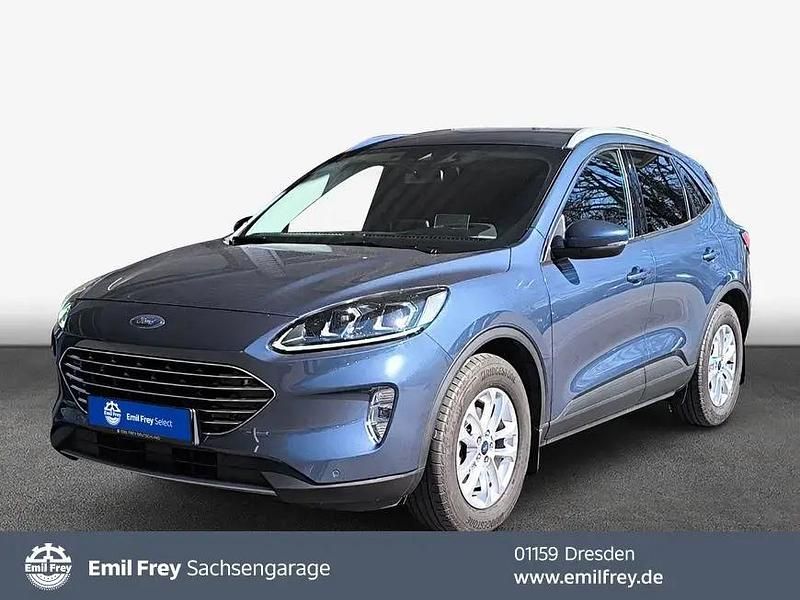 Blau Gebraucht 2022 Ford Kuga Titanium X SUV | 21.440 € (Fairer Preis) - Bild 1/4