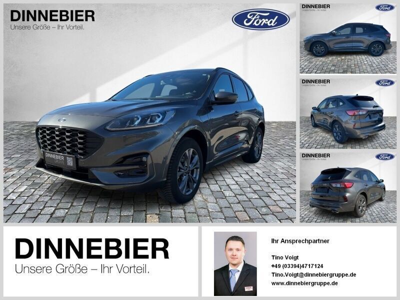 Grau (metallic) Gebraucht 2023 Ford Kuga ST-Line X SUV | 34.589 € (Teuer) - Bild 1/2