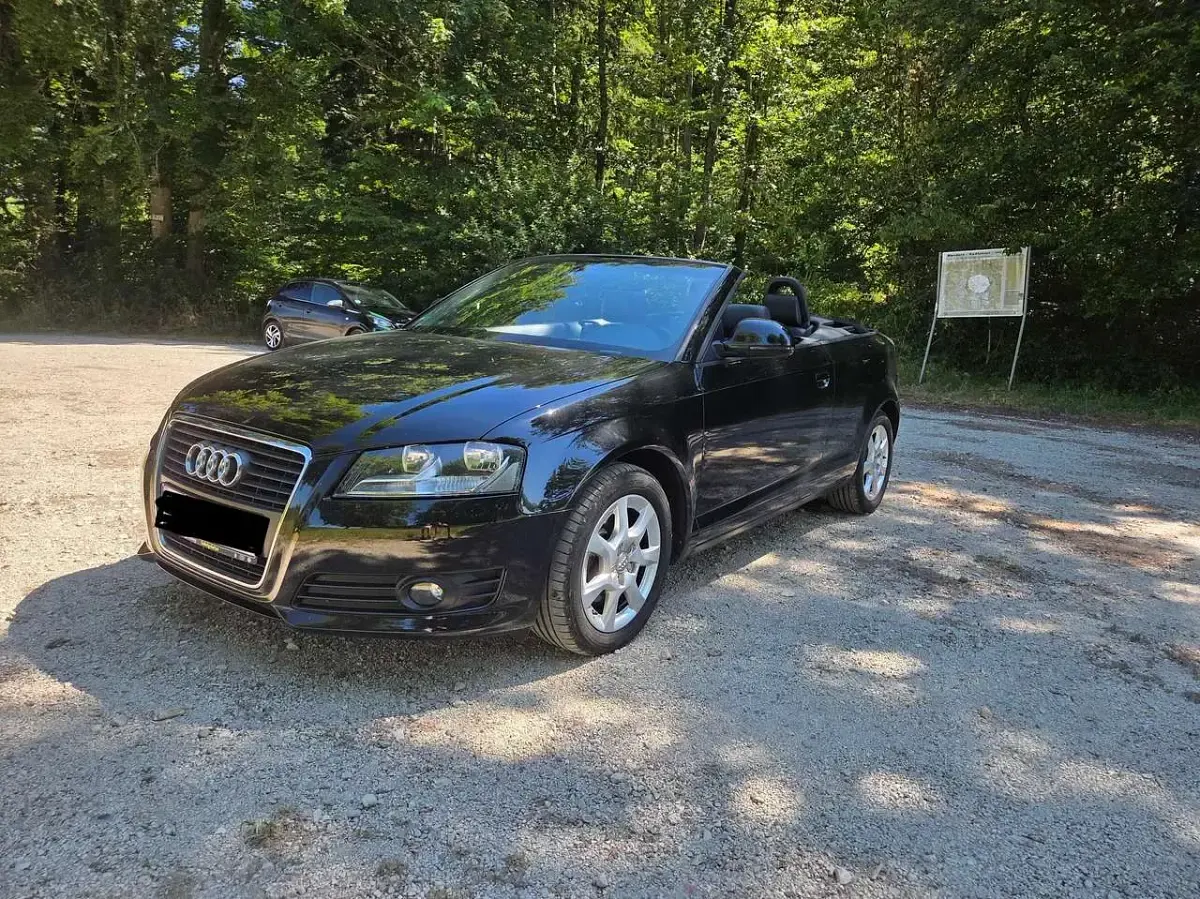 Gebraucht Audi A3 Cabriolet Attraction 160 PS (117 kW) 2008 Schwarz Cabrio