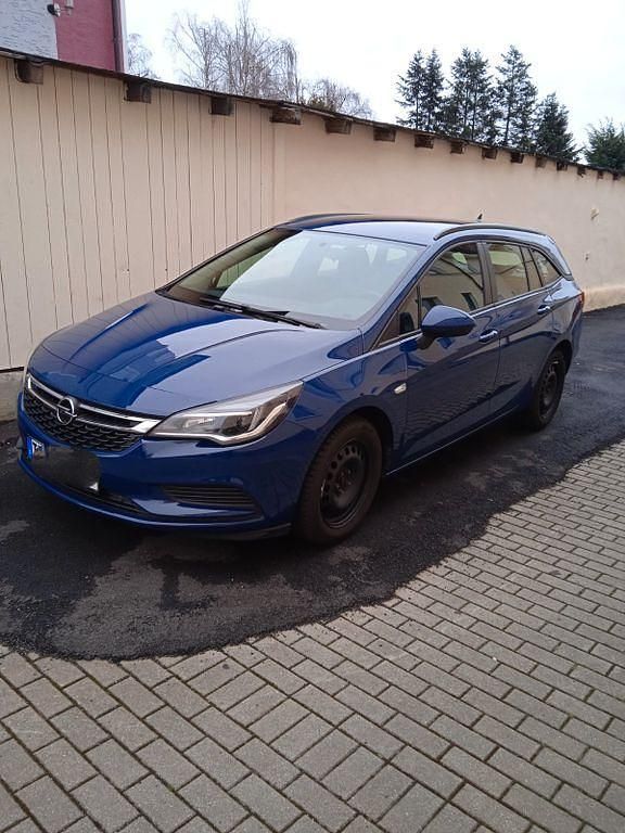 Blau Gebraucht 2019 Opel Astra Edition Kombi | 7.200 € (Guter Preis) - Bild 1/4