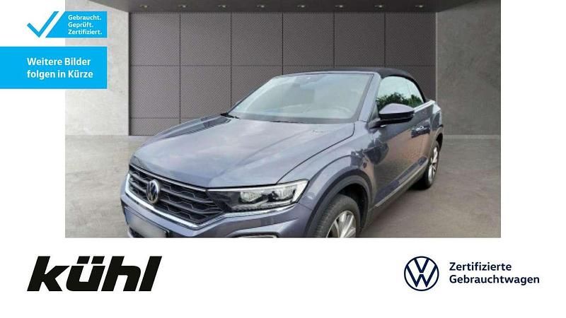Rauchgrau metallic Gebraucht 2020 VW T-Roc Cabriolet Style Cabrio | 23.280 € (Guter Preis) - Bild 1/2