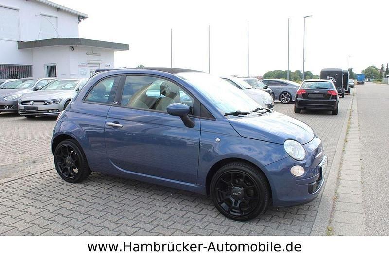 Gebraucht Fiat 500C 86 PS (63 kW) 2011 Blau Cabrio