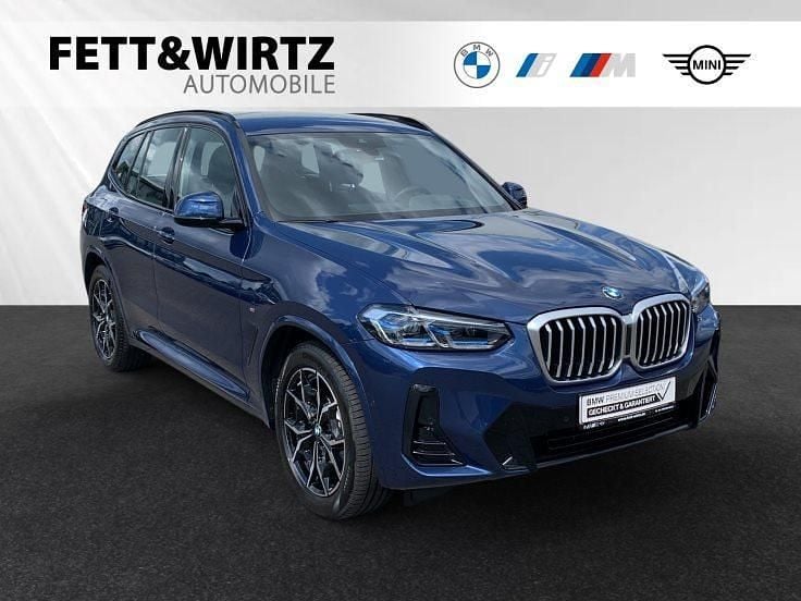 Phytonicblau metallic Gebraucht 2024 BMW X3 M Sport SUV | 50.490 € (Superpreis) - Bild 1/3