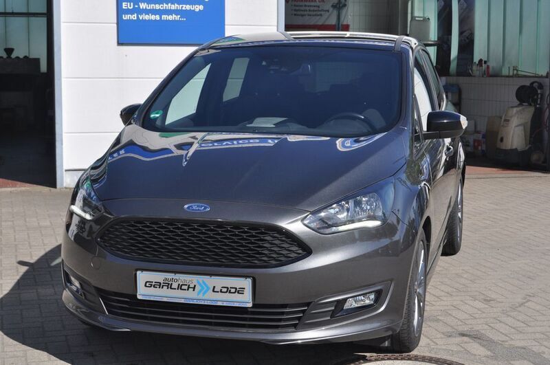 Grau Gebraucht 2019 Ford C-MAX Sport Van / Kleinbus | 11.900 € (Fairer Preis) - Bild 1/4