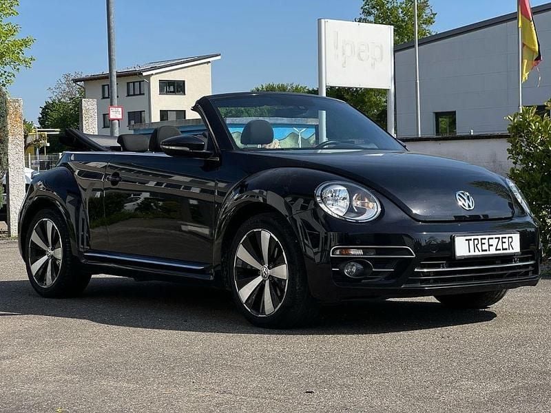 Gebraucht VW Beetle Cabriolet Design 105 PS (77 kW) 2017 Schwarz Cabrio