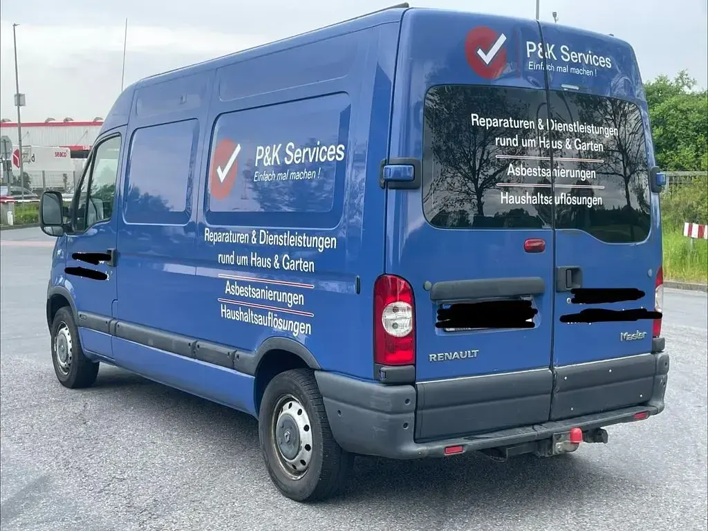 Gebraucht Renault Master 120 PS (88 kW) 2007 Blau Van / Kleinbus