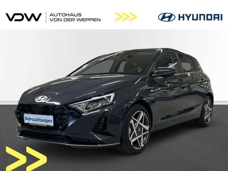 Aurora grey (grau) Neu 2024 Hyundai i20 Prime Limousine | 22.990 € (Etwas zu teuer) - Bild 1/4