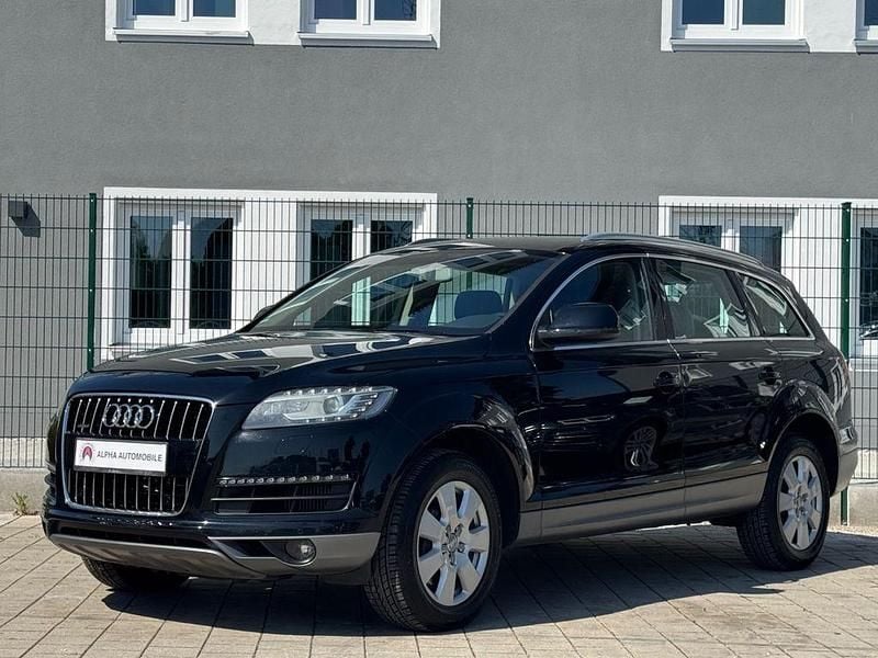 Schwarz Gebraucht 2012 Audi Q7 Design SUV | 15.990 € (Guter Preis) - Bild 1/4