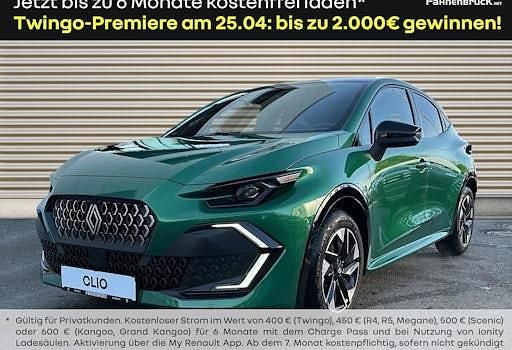 Neu Renault Clio V Techno 115 PS (84 kW) 2025 Grün Limousine