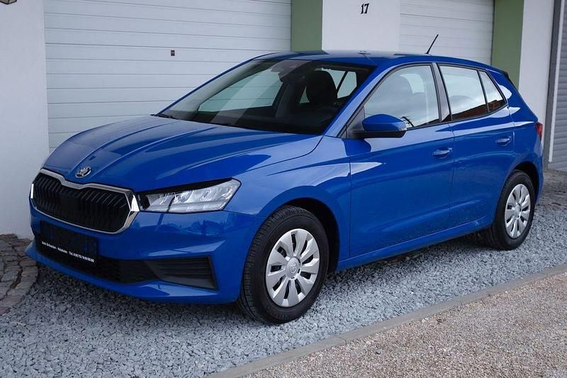 Gebraucht Skoda Fabia Active 65 PS (47 kW) 2023 Blau Kleinwagen