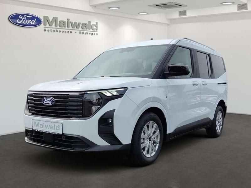 Frostweiß Gebraucht 2024 Ford Tourneo Courier Titanium Van / Kleinbus | 27.900 € (Teuer) - Bild 1/4