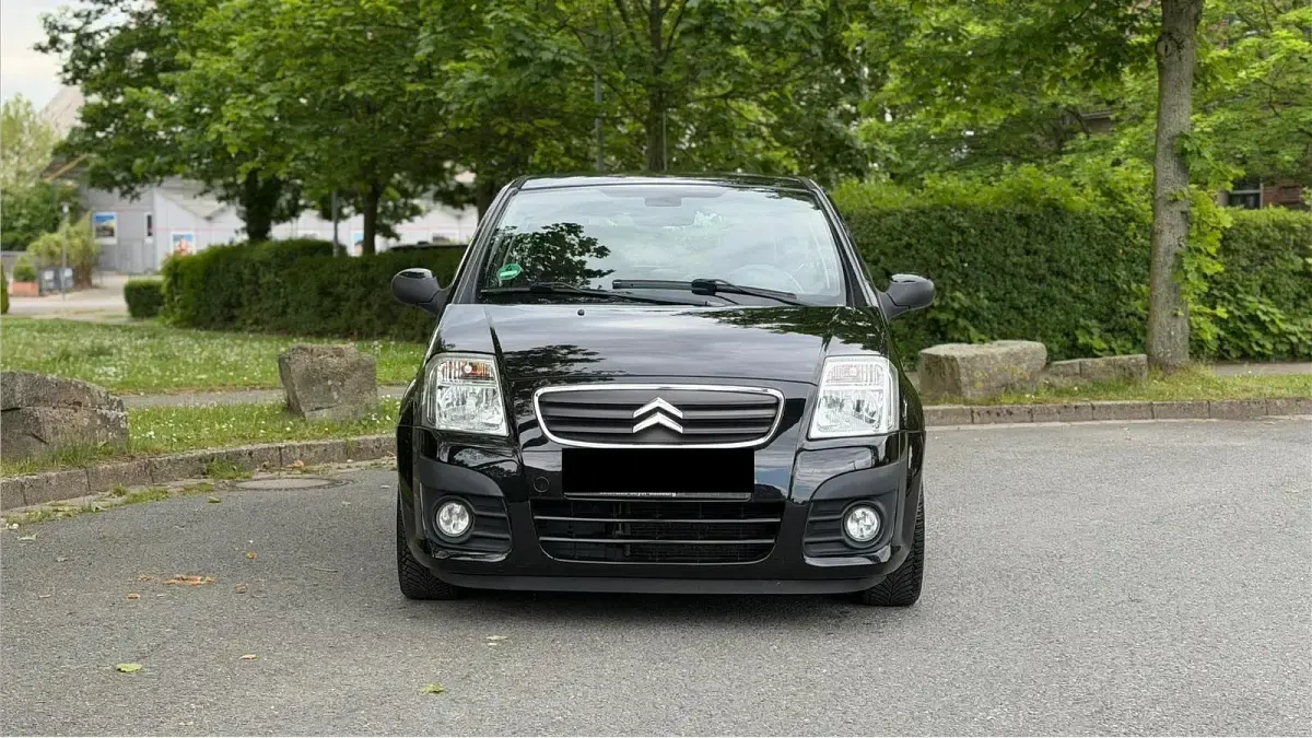 Gebraucht Citroën C2 122 PS (89 kW) 2008 Schwarz Kleinwagen