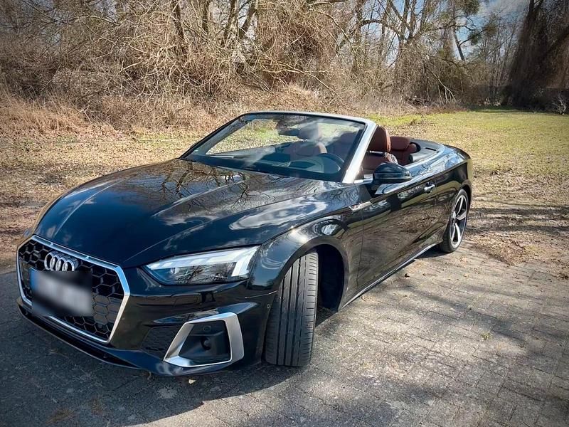 Gebraucht Audi A5 Cabriolet S-Line 150 PS (110 kW) 2021 Schwarz Cabrio