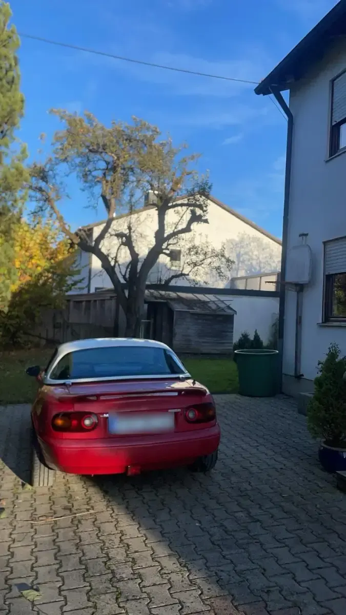 Gebraucht Mazda MX5 115 PS (84 kW) 1990 Rot Cabrio