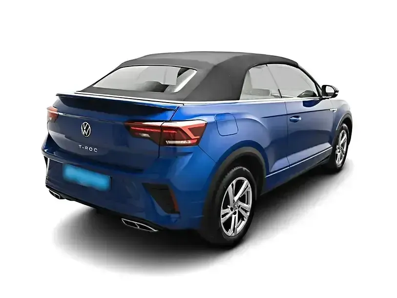 Gebraucht VW T-Roc Cabriolet R-line 2025 Blau Cabrio