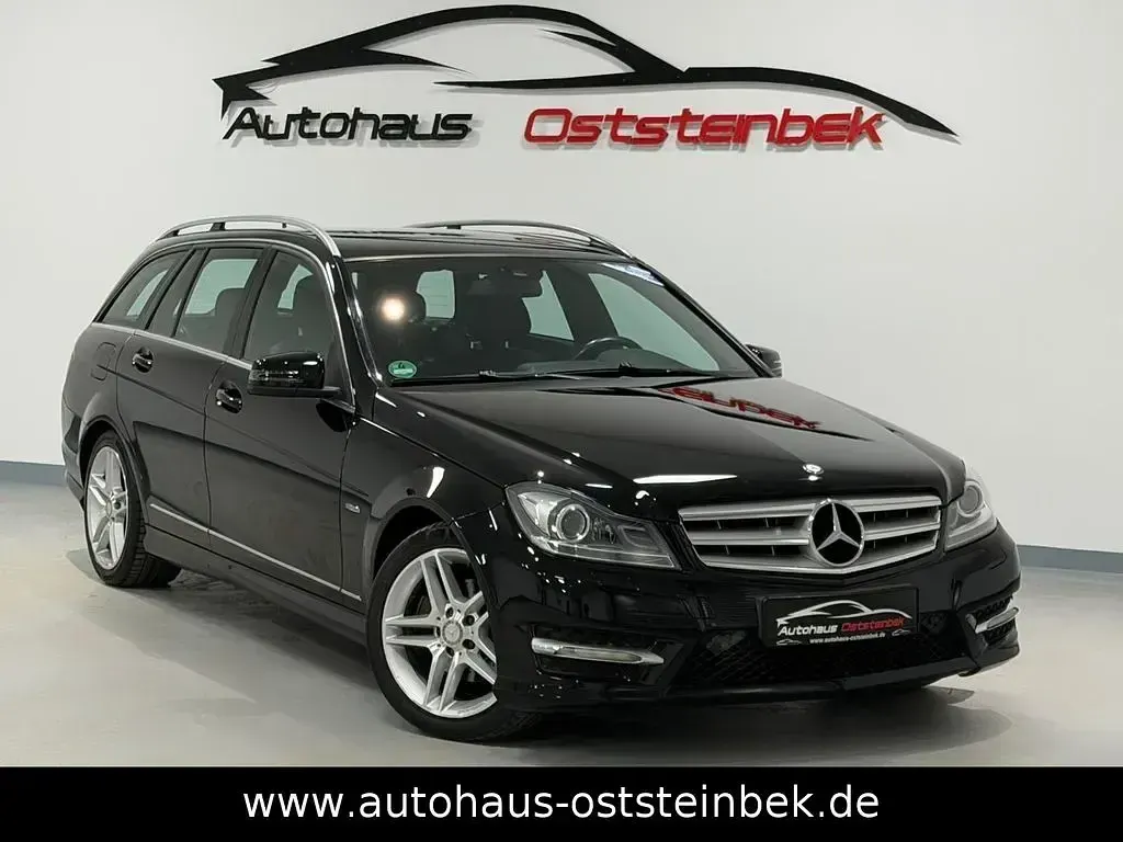 Gebraucht Mercedes C250 AMG line 204 PS (150 kW) 2012 Schwarz Limousine