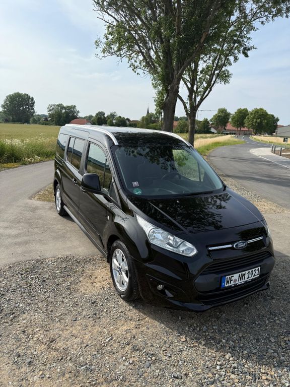 Schwarz Gebraucht 2017 Ford Grand Tourneo Connect Titanium Van / Kleinbus | 17.700 € (Fairer Preis) - Bild 1/4