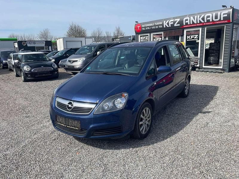 Gebraucht Opel Zafira Basis 140 PS (102 kW) 2006 Ultrablau mi2 Van / Kleinbus