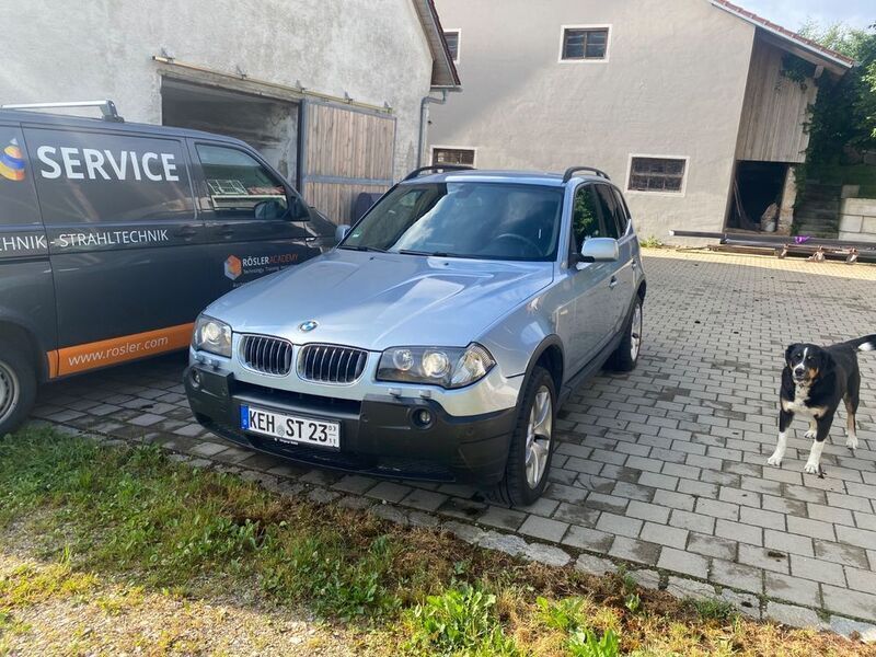 Blau Gebraucht 2005 BMW X3 Sport Line SUV | 4.000 € (Superpreis) - Bild 1/2