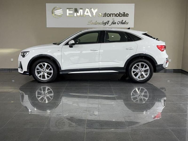 Weiß Gebraucht 2021 Audi Q3 Sportback S-Line SUV | 31.989 € (Fairer Preis) - Bild 1/4