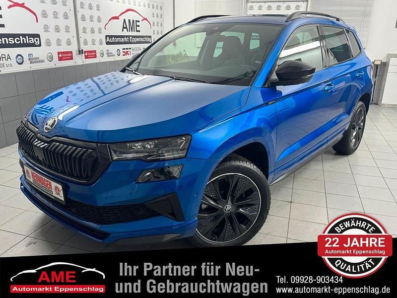Blau Neu 2025 Skoda Karoq SportLine SUV | 35.895 € (Guter Preis) - Bild 1/4