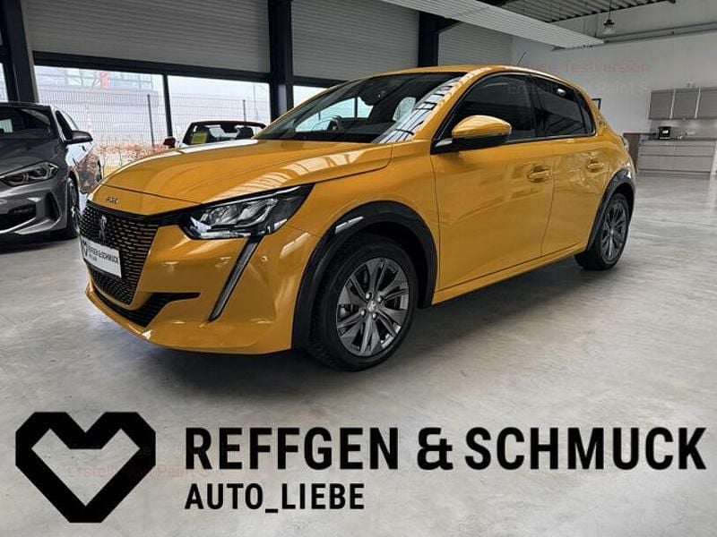 Gebraucht Peugeot e-208 Allure 100 kW (136 PS) 2021 Gelb Kleinwagen