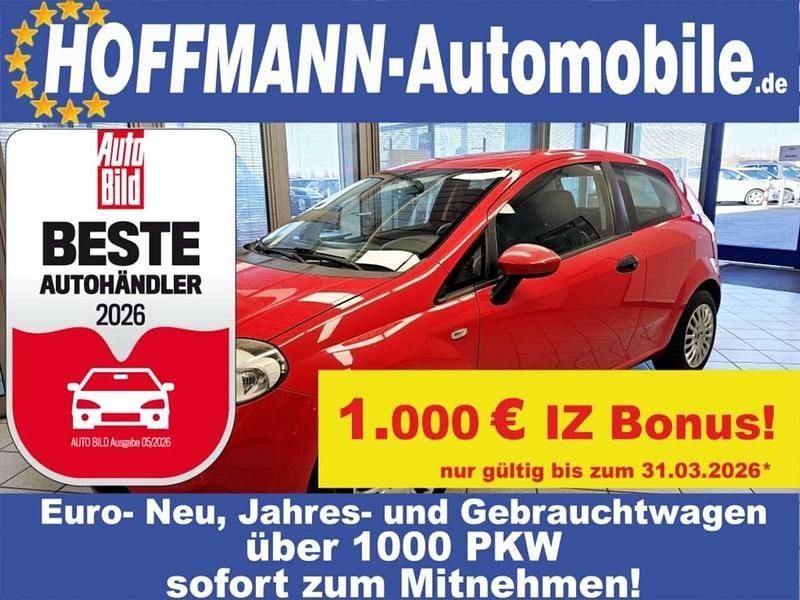 Rot Gebraucht 2014 Fiat Punto Limousine | 3.200 € (Superpreis) - Bild 1/3