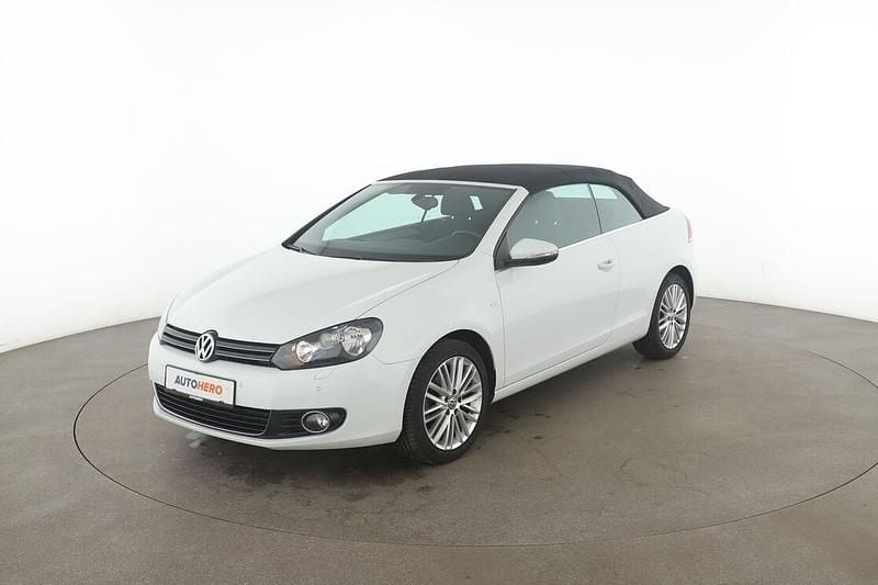 Weiß Gebraucht 2015 VW Golf Cabriolet Cup Cabrio | 11.310 € (Fairer Preis) - Bild 1/3