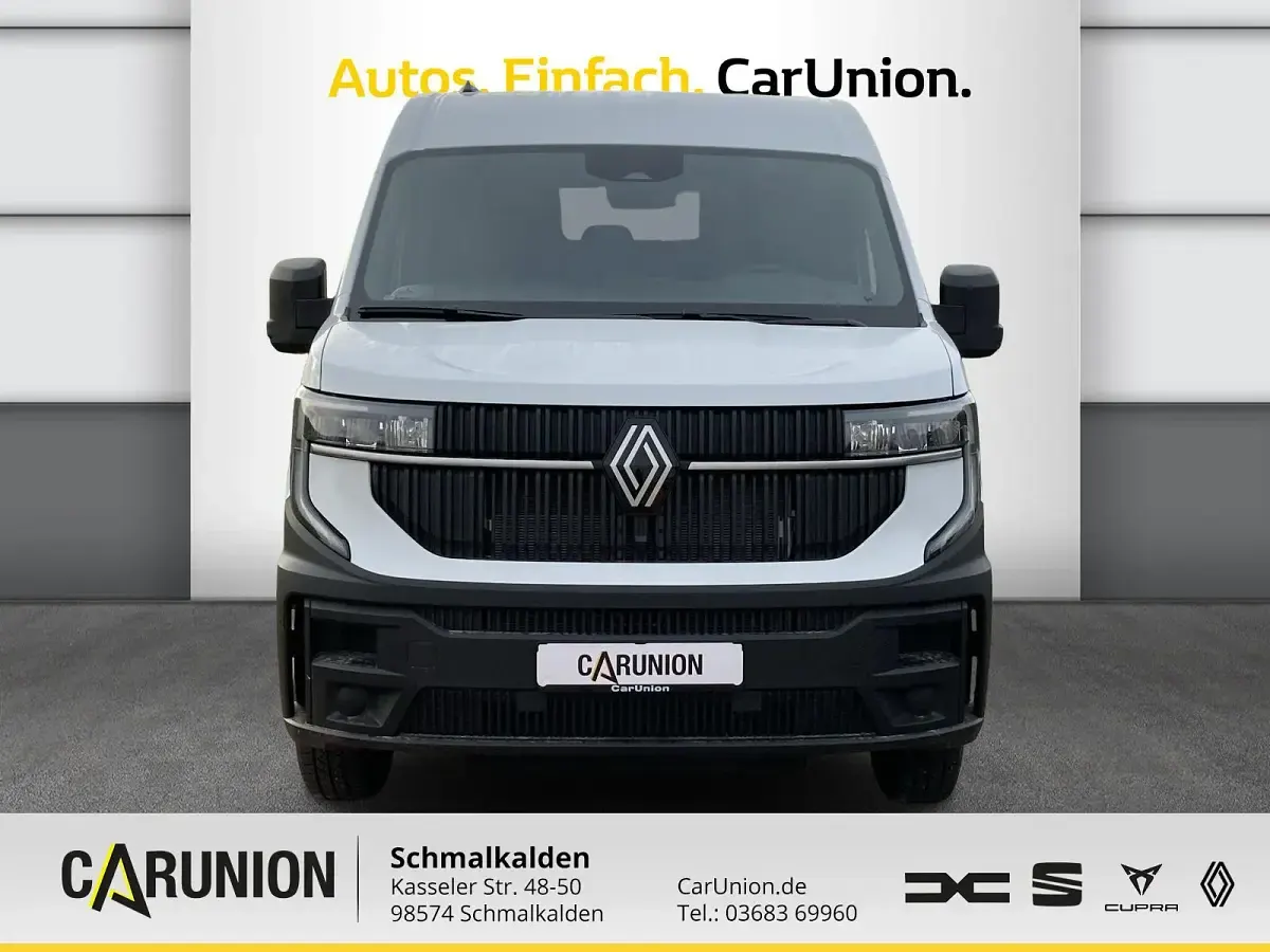 Ny Renault Master 150 HK (110 kW) 2026 Hvid MPV