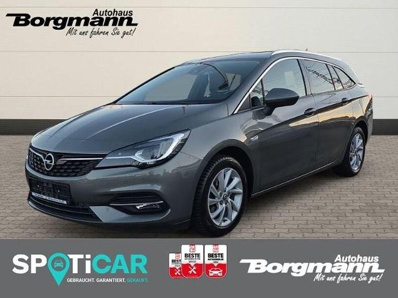 Grau Gebraucht 2020 Opel Astra Elegance Kombi | 13.590 € (Fairer Preis) - Bild 1/4