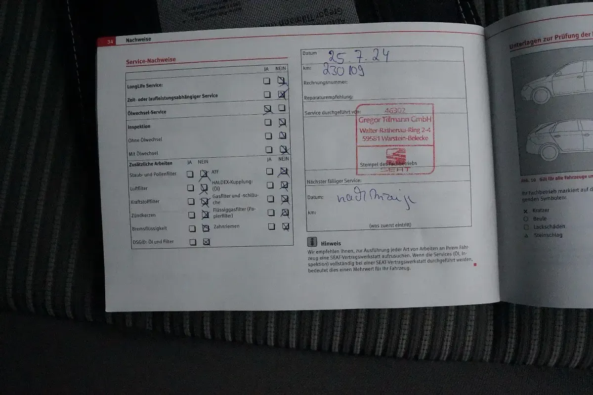 Gebraucht Seat Alhambra Style 140 PS (102 kW) 2014 Gelb Van / Kleinbus